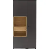 VENJAKOB Vitrine LUMEA - B/H/T ca. 100,00x208,00x43,00
