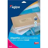 APLI Wetterfeste Etiketten, 210 x 297 mm, transparent