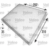 Valeo 698702 Innenraumfilter Pollenfilter passend für MERCEDES-BENZ E-Klasse Limousine (W211)