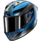 Shark Aeron Mekarium Integralhelm M unisex Carbon blau, M