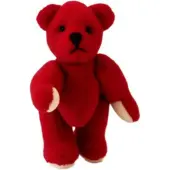 Teddy HERMANN® Teddy Hermann Teddybär mini dunkelrot 5,5 cm