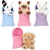 TOPModel Dogs Or Cats In Sleeping Bag (0413146) Teddybär