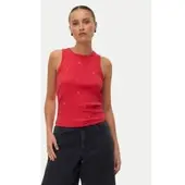 Vero Moda Top Naja 10341964 Rot Slim Fit
