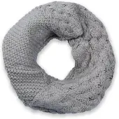 StyleBREAKER Strickschal "Strick Loop mit Mustermix" 1 Stk.