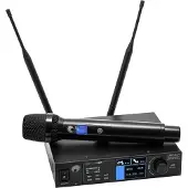 Omnitronic UHF-601 1-Kanal Funkmikrofon-System 823-832/863-865 MHz
