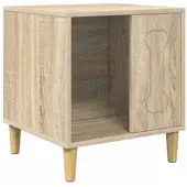 vidaXL Hundehütte Sonoma 44 x 42 x 49 cm Holzwerkstoff