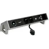 Bachmann DESK2 1xIOTspot 2xCEE7/3 USB Charger 1xABD 0,2m GST18
