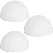 Monzana Solarlampe für Außen 3er Set LED Wetterfest IP44 Dämmerungssensor Solar Kugel Hängend Weiß Garten Wand Leuchte Außenleuchte Balkon Deko