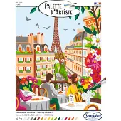 SentoSphere Palette D'Artiste - Paris -45214