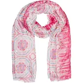StyleBREAKER Schal "Schal mit Batik Muster Metallic" 1 Stk.