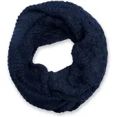 StyleBREAKER Strickschal "Strick Loop mit Mustermix" 1 Stk.