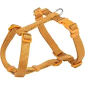Trixie Premium H-Geschirr - curry - 75–120 cm/25 mm