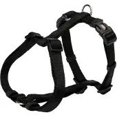 Trixie Premium H-Geschirr schwarz, Größe: XXS