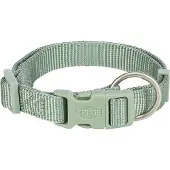 Trixie Halsband Hond Premium Salie Groen - 22-35X1 Cm