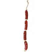 Trixie Sausages on a Rope, Hund, Snack-Spielzeug, Braun, Vinyl