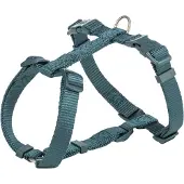 Trixie Premium H-Geschirr - petrol - 52–75 cm/20 mm