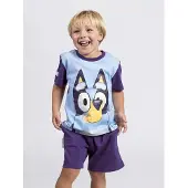Bluey Kinder Jogginganzug 2-teilig – Sweatshirt & Hose – Baumwolle Set 4 Jahre