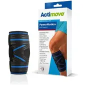 Bsn Medical Actimove PowerMotion Wadenbandage Gr. M, schwarz/blau UK = 8 Stck.