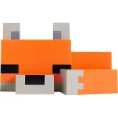 Roba 354135MC LED-Fuchsbaby 'Minecraft' - Schlafendes Nachtlicht mit Akku - Orange