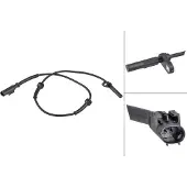 ABS Sensor Raddrehzahl aktiver Sensor 670 mm Kabel . für u.a. LADA NIVA