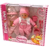 Ottosimon Puppe 40 cm interaktives Spielzeug spricht 50 niederländische Sätze