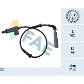 FAE ABS Sensor Raddrehzahl Vorne für BMW 3 Limousine (E46) 78018