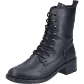 Rieker Damen Stiefelette mit losen Einlagen klassisches einfarbiges Design 75430, Größe:41 EU, Farbe:Schwarz