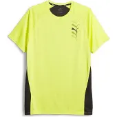 Puma Fit Logo Graphic Tee WINETASTING-WHITE XL