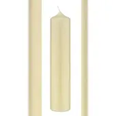 Kopschitz Kerzen Altarkerzen Champagner 200 x Ø 50 mm, 12 Stück