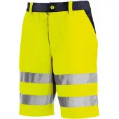 TeXXor Warnschutz Shorts "ERIE" gelb/marine - 52