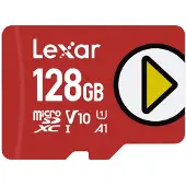 Lexar PLAY microSDXC UHS-I Card, 128 GB, MicroSDXC, Klasse 10, 150 MB/s, Class 1 (U1), V10