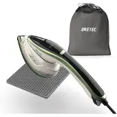 Imetec STEAM EASY, Tragbare Dampfbürste, 0,5 min, Weiß, Grün, Schwarz, 20 g/min, Keramik, 1200 W