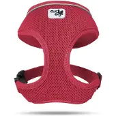 Curli Basic Geschirr Air-Mesh rot, Größe: L / Gewicht: 8-13 kg