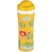 Koziol Trinkflasche Oase Afrika, 425 ml, Gelb