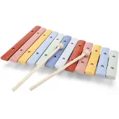 Woet Neue klassische Spielzeuge - Holz-Xylophon 12 Töne