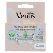 Gillette Venus Für Haut Und Schamhaare Rasierklingen Für Frauen x4