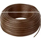 Elektrokabel LgY 1x0,75 H05V-K ruda viela