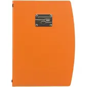 Security Plus A4 RIO menuomslag i orange