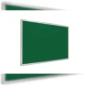 Allboards Filztafel Grün 120x90 cm, Alurahmen