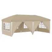 Syfax Pop-up Partyzelt 575 x 288 x 245 cm Creme
