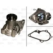 Valeo 506813 Kühlmittelpumpe Wasserpumpe ohne Riemenscheibe für HYUNDAI GETZ (TB) für KIA RIO II (JB)