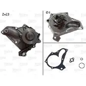 Valeo Kühlmittelpumpe Wasserpumpe für TOYOTA RAV 4 I (SXA1) 506624