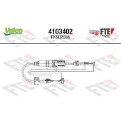 FTE 4103402 Kupplungsseil Seilzug für VW Lupo (6X1, 6E1) 1047/838mm