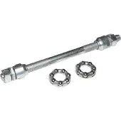 BBG Hinterrad-Achse 172mm FG 9,5mm doppelt gekontert, silber