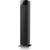 Muse M-1350BTC, Turm-Audiosystem, Schwarz, Vorderseite, China, 180 W, FM, PLL