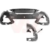VAN WEZEL Stoßstange Stoßfänger passend für PEUGEOT 3008 SUV (M) Grundiert 4084575