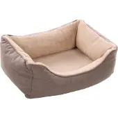 Flamingo Hundekorb Esmo rechteckig beige, Maße: 65 x 50 x 20 cm