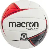 MACRON Palladium Volleyball - Weiß / Rot / Schwarz | Größe: 5