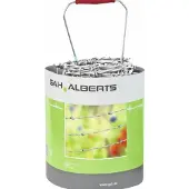 GAH Alberts Alberts Stacheldraht, verzinkt, 50 m Rolle, Ø 1,6 mm | Stachelanzahl 4 | Stachelabstand 130 mm