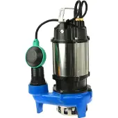 GEKO BSD Schmutzwasserpumpe - Tauchpumpe, Abwasserpumpe, Wasserpumpe mit Schwimmerschalter, Nickel/Gusseisen Schmutzwasserpumpe WQD 8-8-0,55-550W, 19 000L/h, 14m Förderhöhe